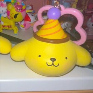 Pompompurin sanrio keychain ruler